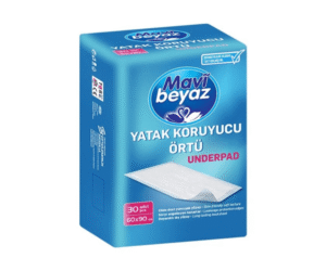 Mbulesë Shtrati 60×90cm - Mavi Beyaz A30