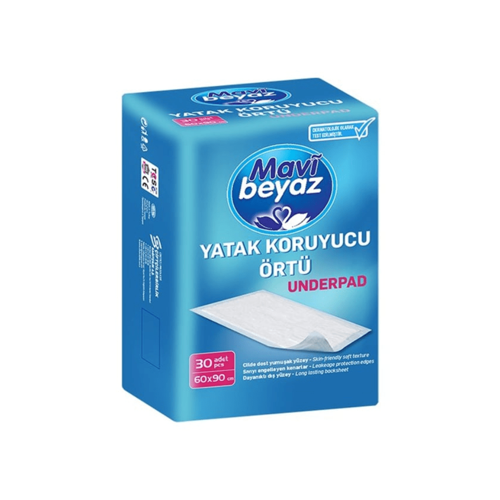 Mbulesë Shtrati 60×90cm - Mavi Beyaz A30
