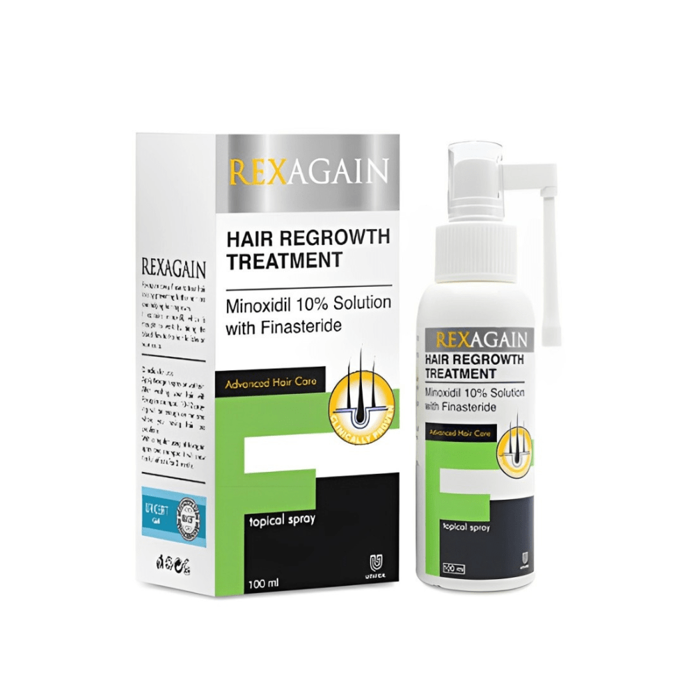 Rexagain 10% (Minoxidil & Finasteride) Sprej 100ml
