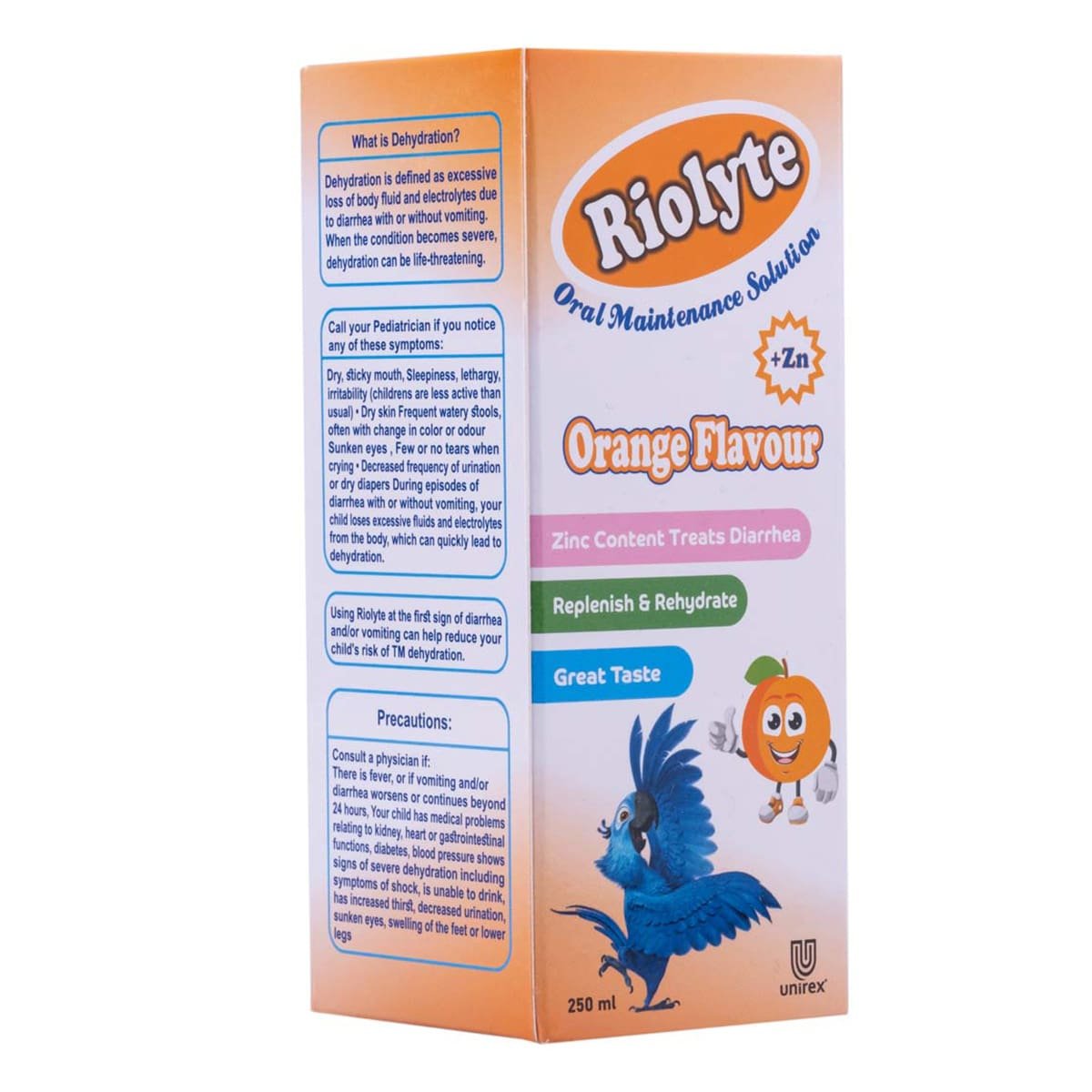 RIOLYTE ORS Liquid Orange 250ml