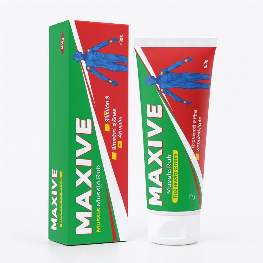 Maxive Muscle Rub Gel 100g
