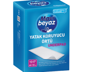 Mbulesë Shtrati 60×90cm - Mavi Beyaz A10