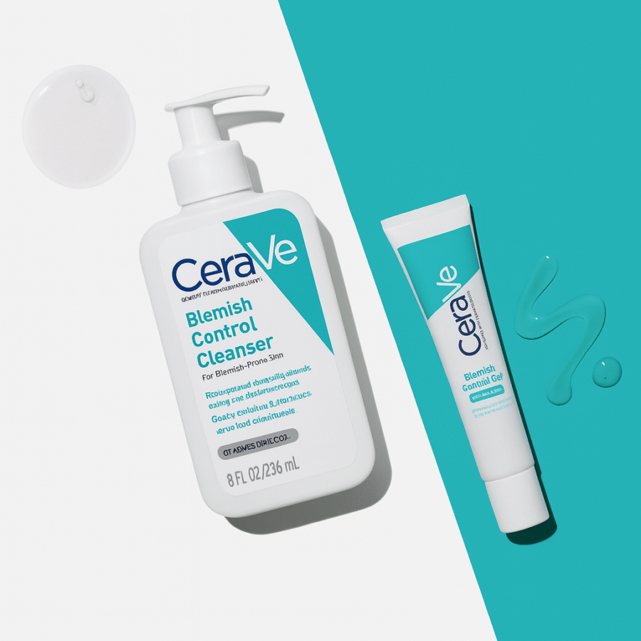 CeraVe Blemish Control Cleanser 236ml + Gel 40ml C.4165