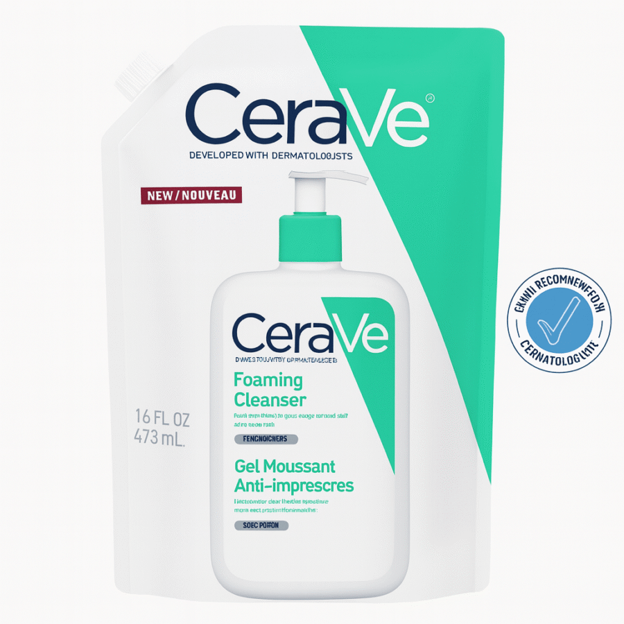 CeraVe Foaming Cleanser + Refill – 473ml C.1619