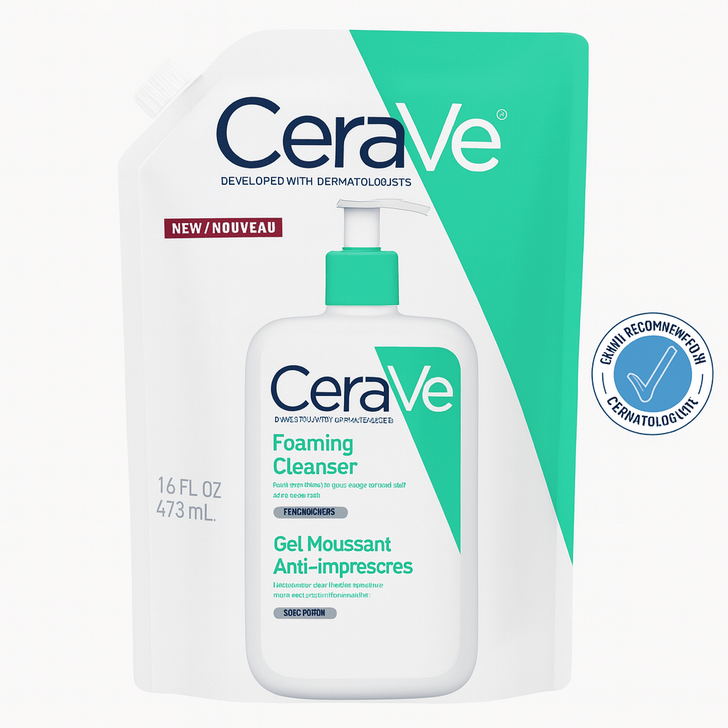 CeraVe Foaming Cleanser + Refill – 473ml C.1619