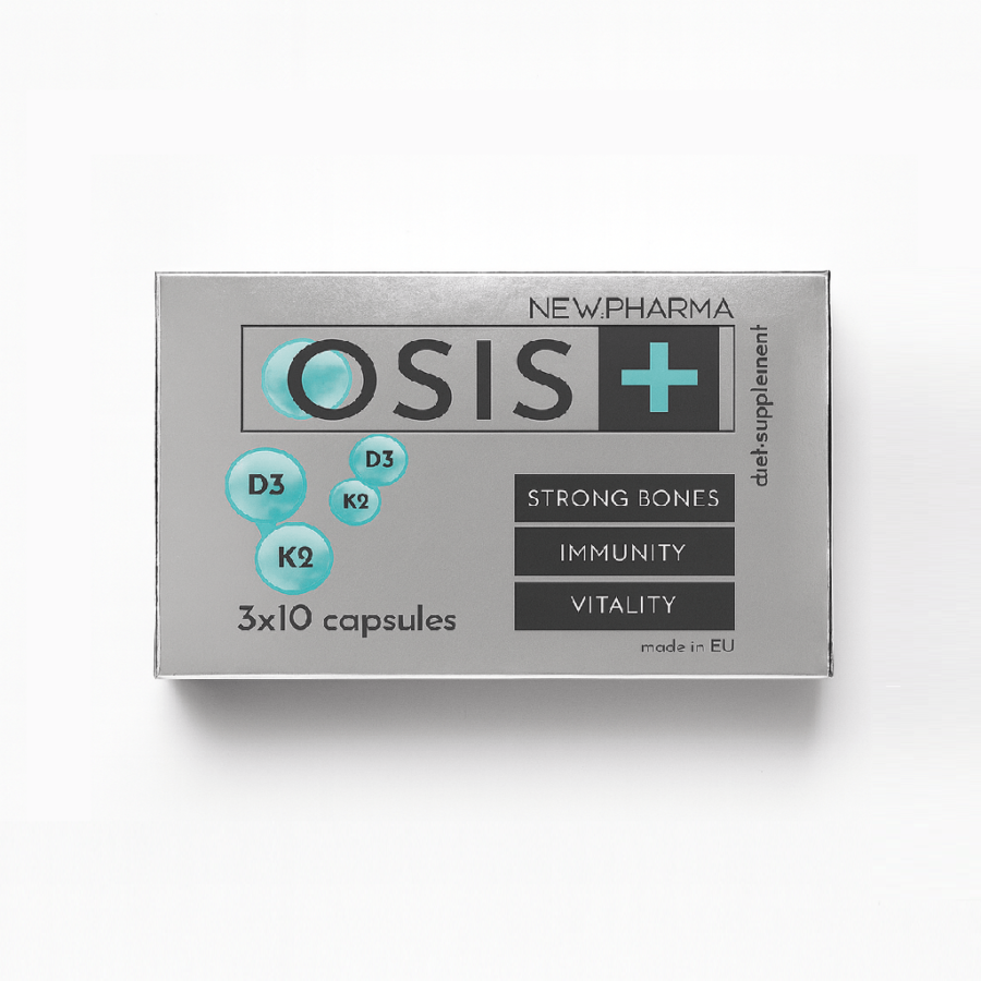 OSIS+ – Vitamin D3 & K2 Capsule