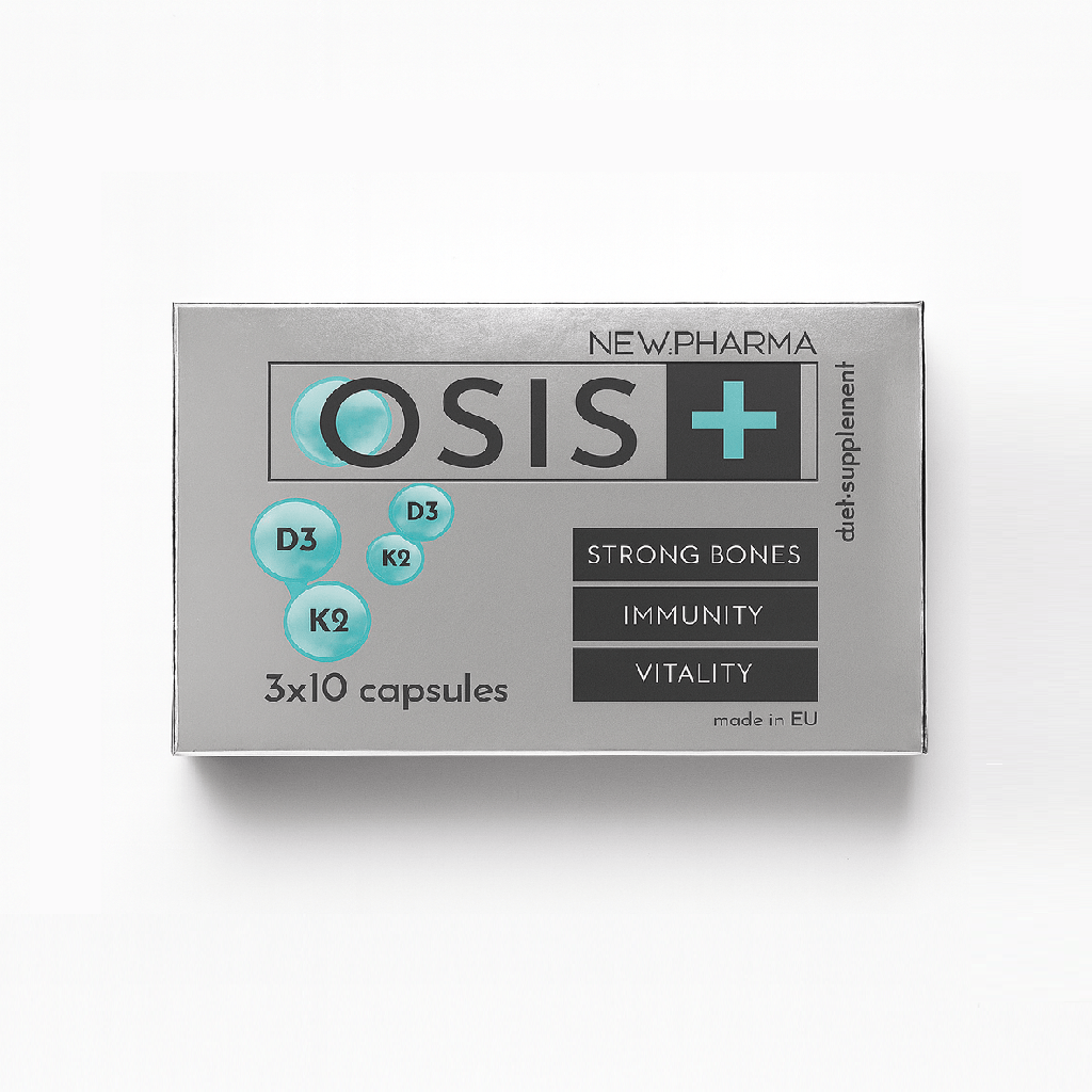 OSIS+ – Vitamin D3 & K2 Capsule