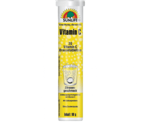 Vitamin C eff. SunLife 180 mg