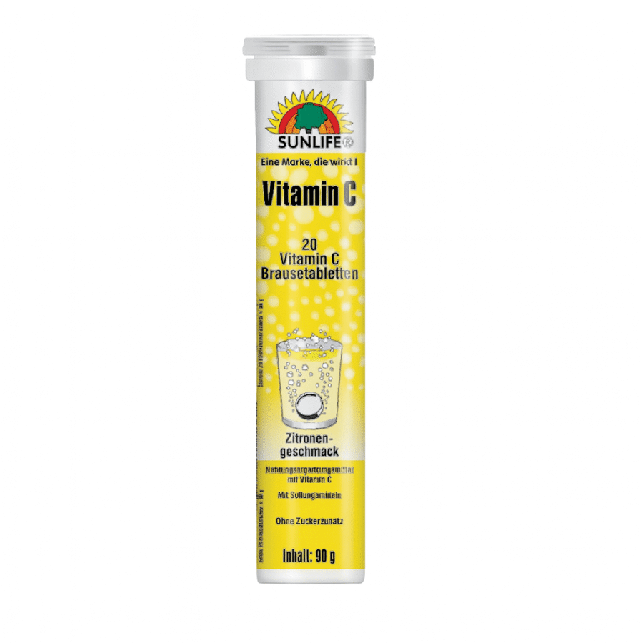 Vitamin C eff. SunLife 180 mg