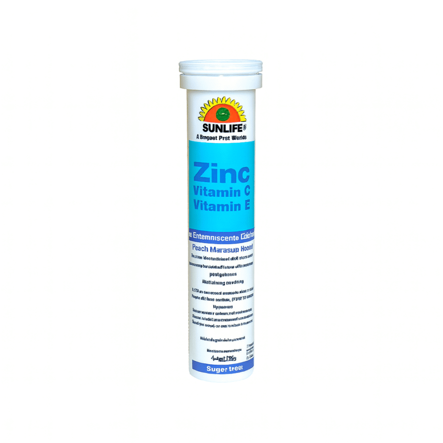 Zinc +C +E Eff SunLife 180mg