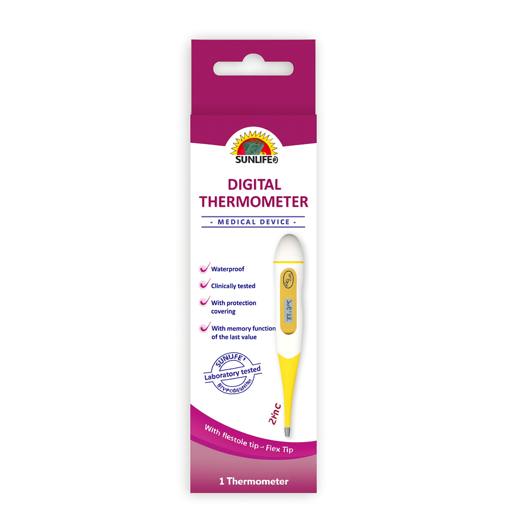 Termometër Digjital Flexibil Sunlife SL043