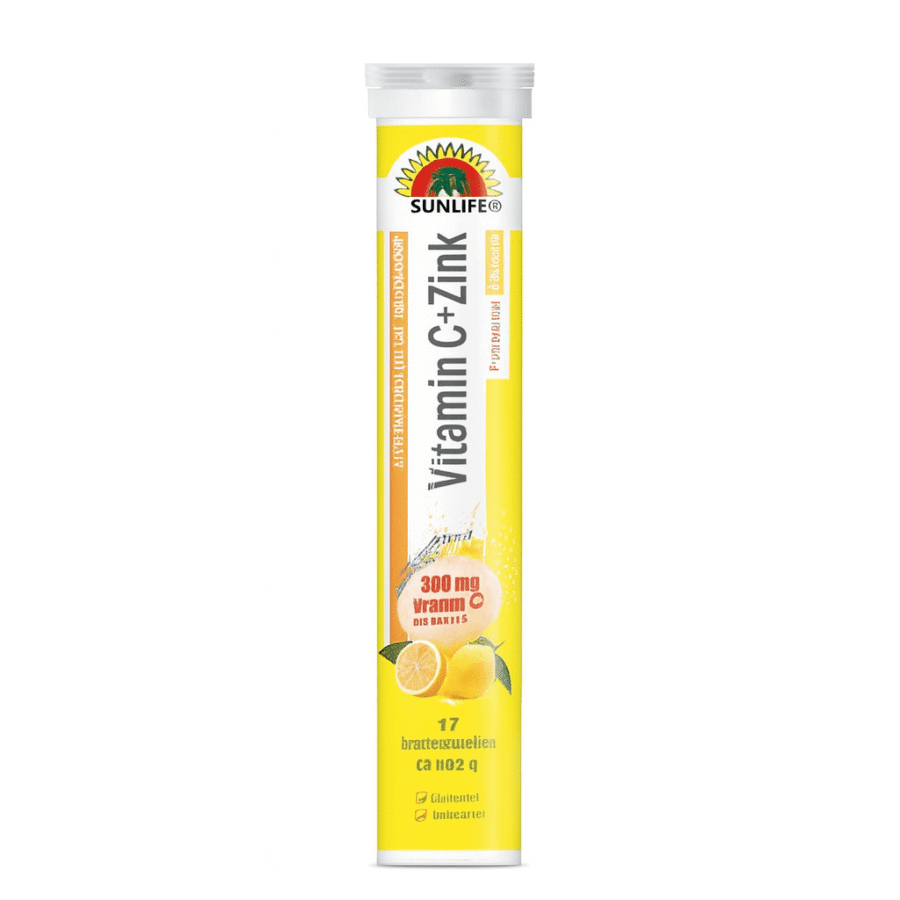Vitamin C + Zinc Eff Sunlife SL046