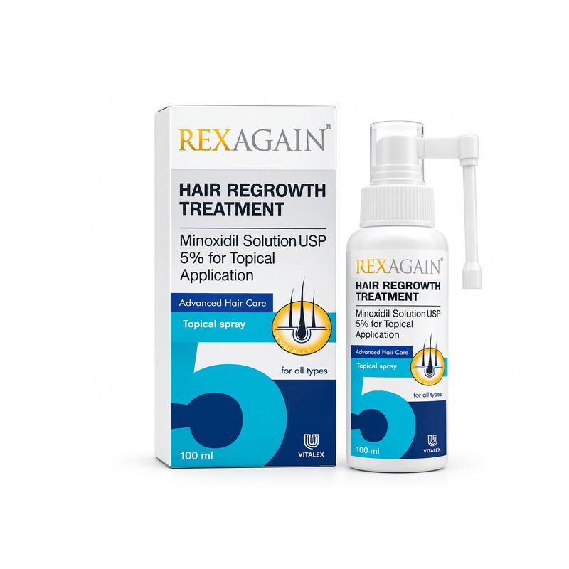 Rexagain 5% Sprej 100ml