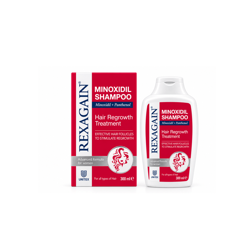 Rexagan (Minoxidil) Shampon për gratë - 300ml
