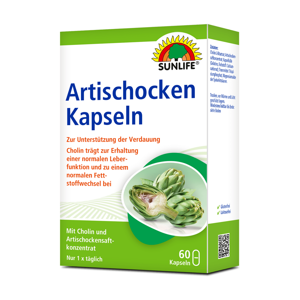 Artischocken capsule Sunlife