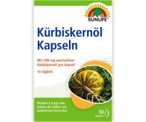 Kapsula vaji të farës së Kungullit 500mg