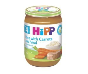 HiPP - Pure BIO me Oriz, Karota & Viç 190gr