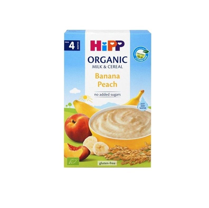 HiPP - Drith BIO me Qumësht, Banane & Pjeshkë 250gr