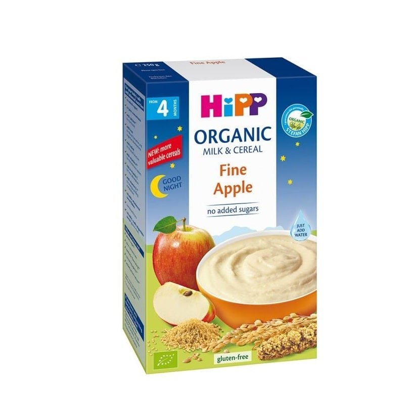 HiPP - Drith BIO me Qumësht dhe Mollë 250gr