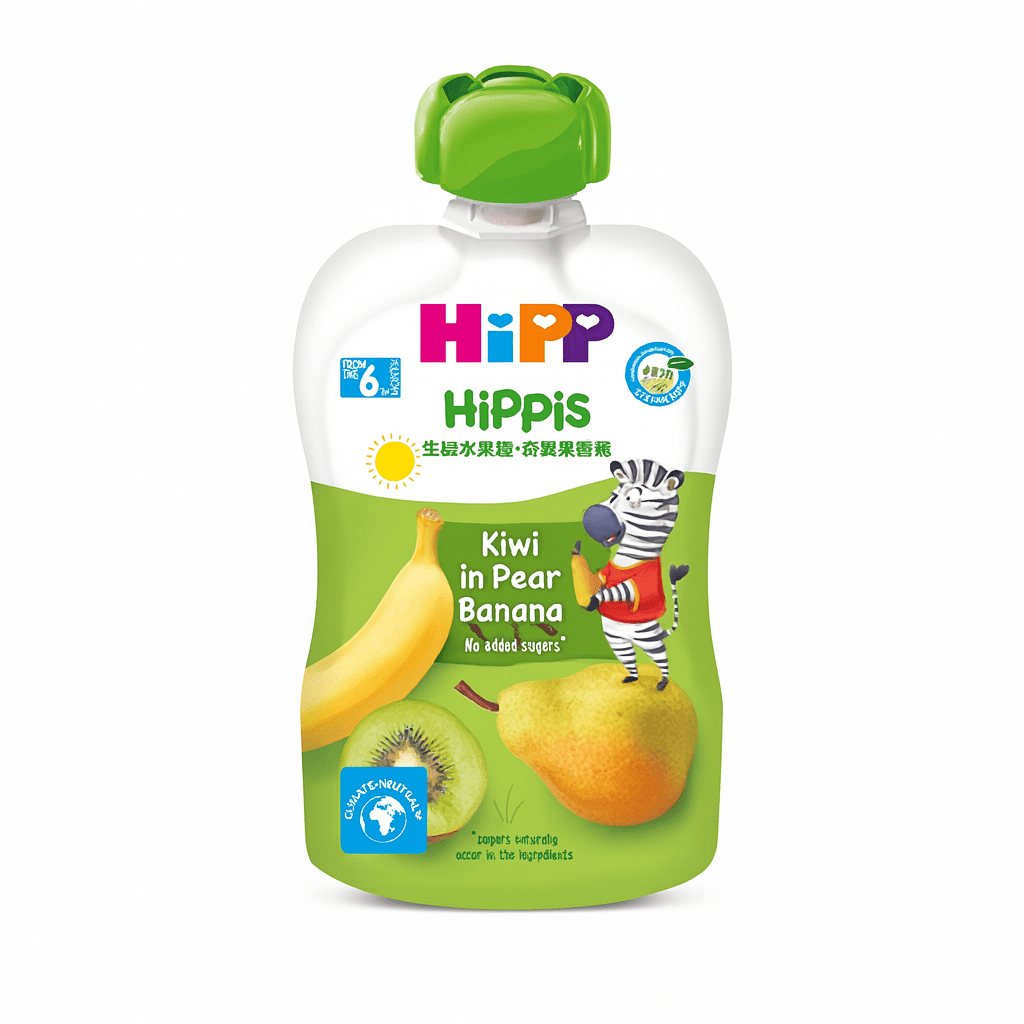 HiPPis – Kiwi, Dardhë dhe Banane 100g