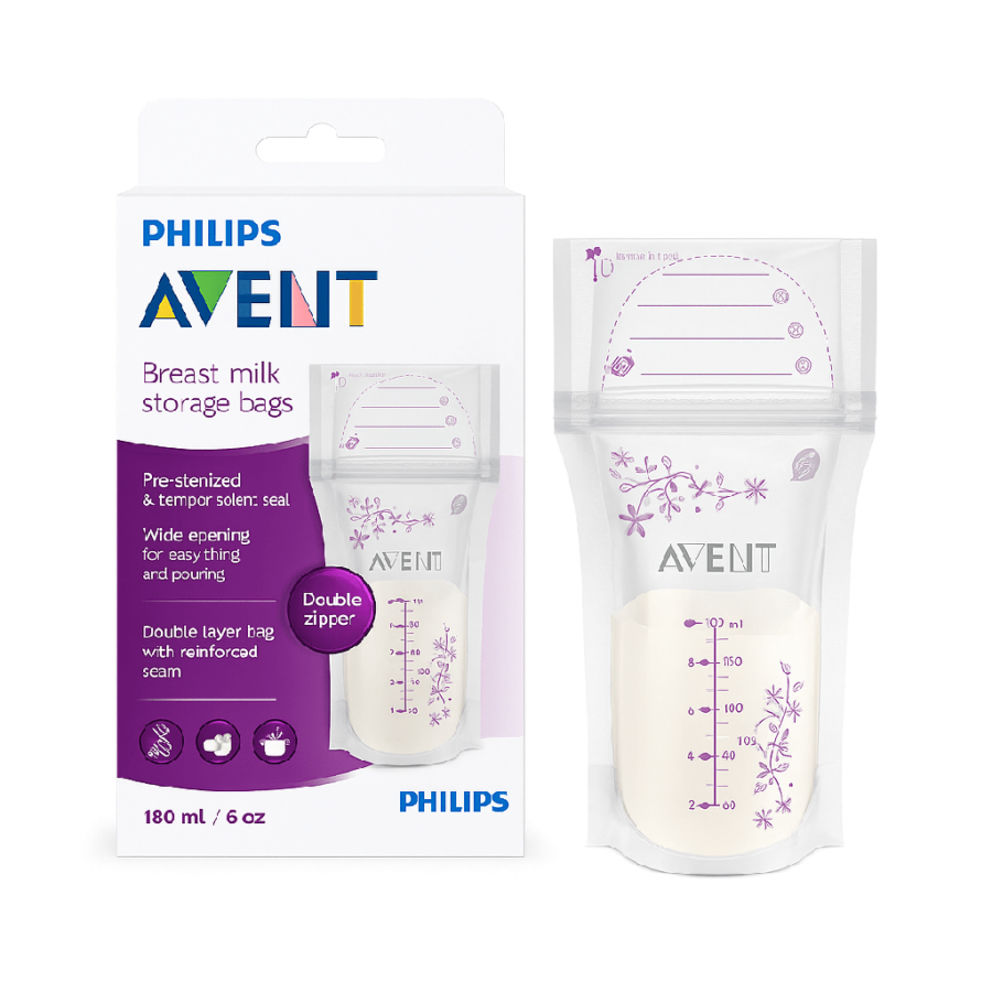 Qese për ruajtjen e qumështit - Avent SCF603/25