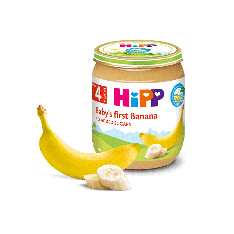 HiPP - Pure BIO me Banane 125gr