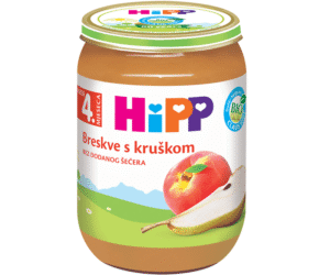 HiPP - Pjeshkë dhe Dardhë 125gr