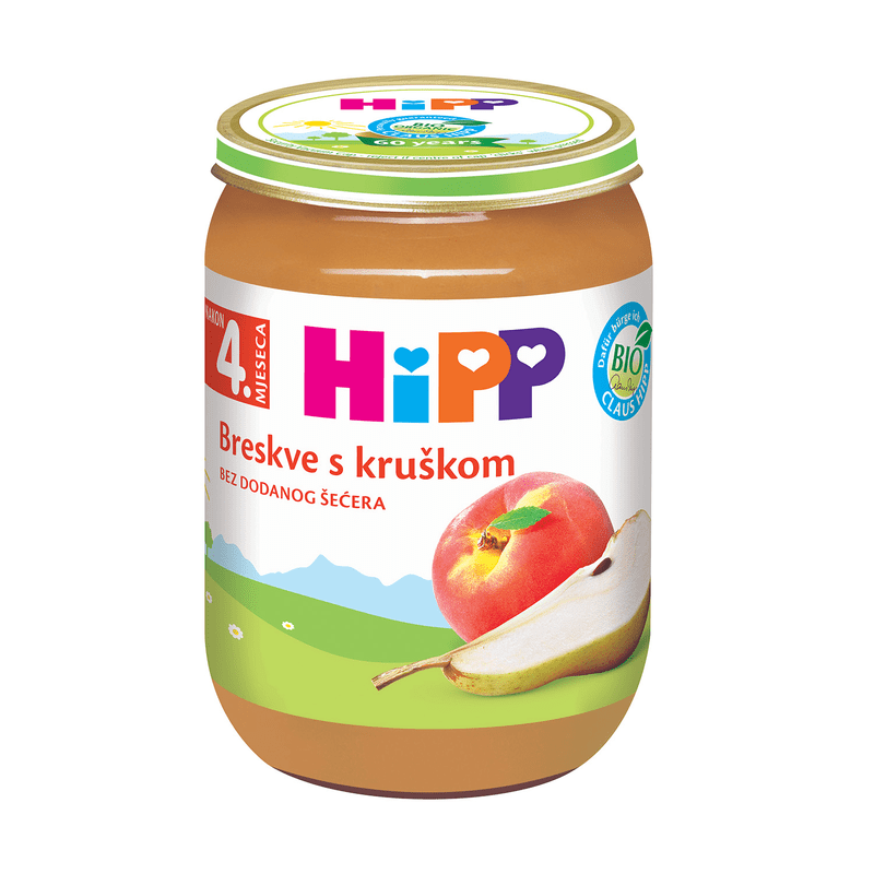 HiPP - Pjeshkë dhe Dardhë 125gr