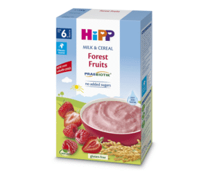 HiPP - Drithëra Mjedra, Boronica, Luleshtrydhe 250gr