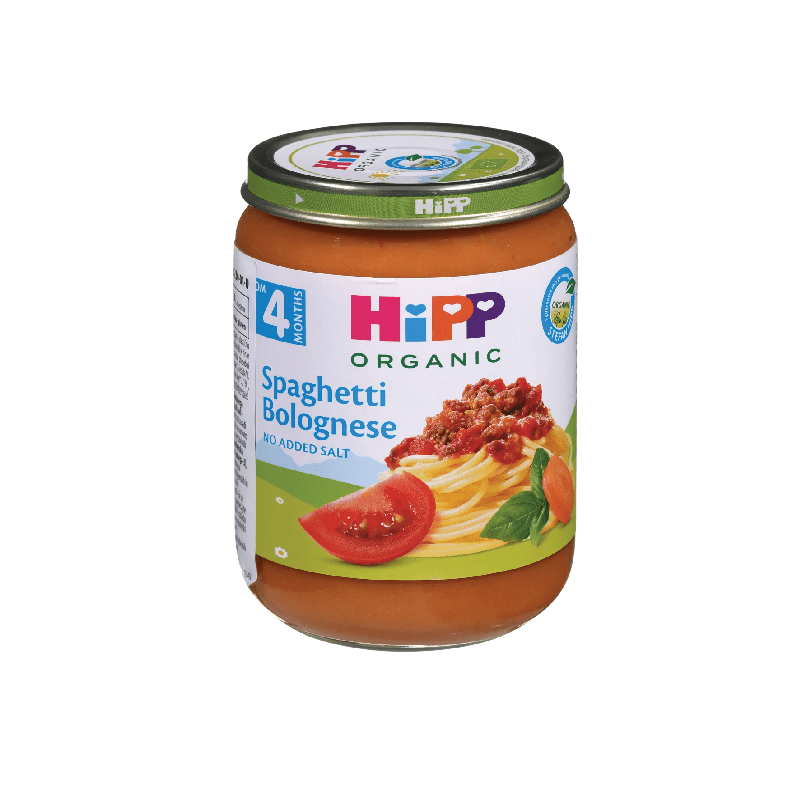 HiPP Spaghetti Bolognese – Makarona me Mish Viçi 190gr