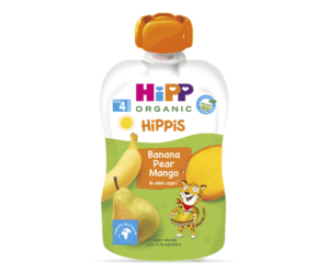 HiPPis Organic – Banane, Dardhë & Mango 90g
