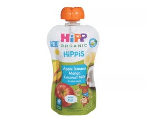 HiPPiS - BIO me mollë, banane, mango dhe qumësht kokosi 100gr