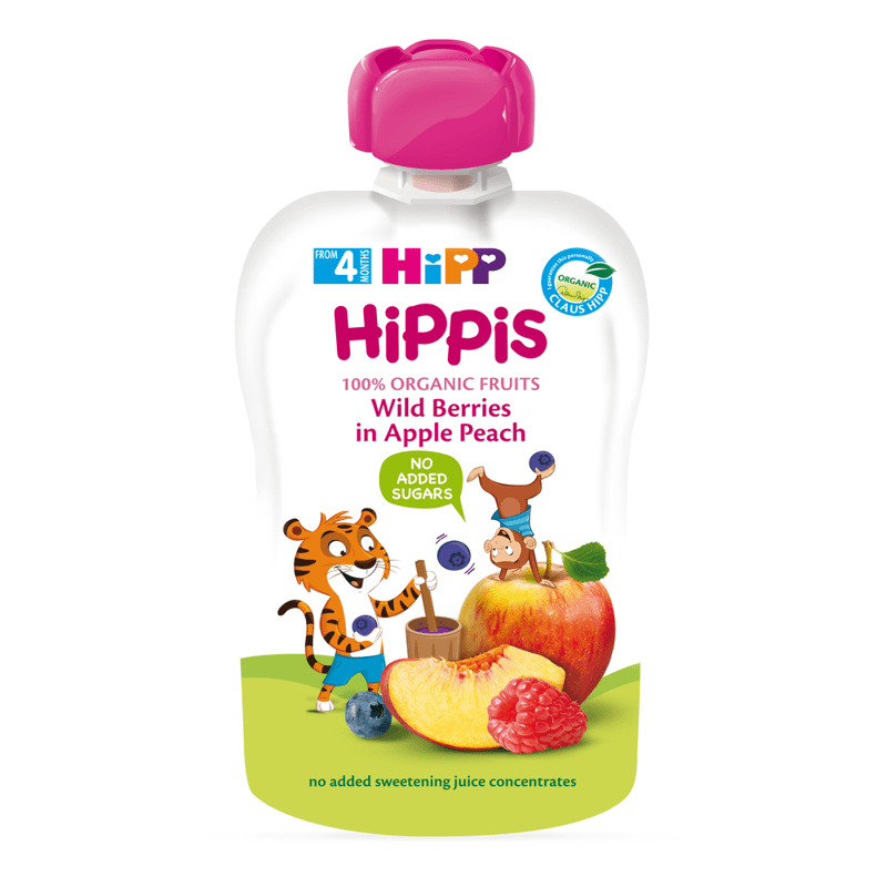HiPPis – Fruta të Egra me Mollë & Pjeshkë 100g