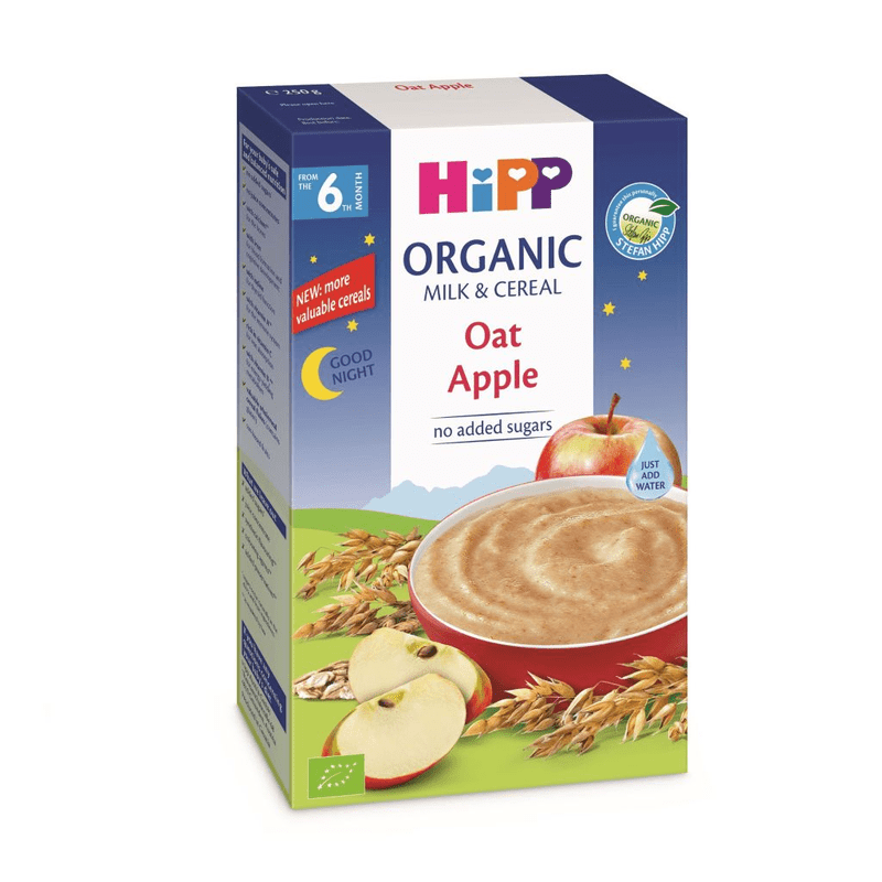HiPP - Drith BIO me Qumësht, Tërshërë & Mollë 250gr