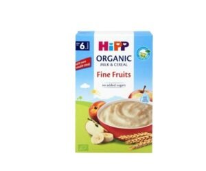 HiPP Fine Fruits - Drithëra me banane, mollë, pjeshkë 250g