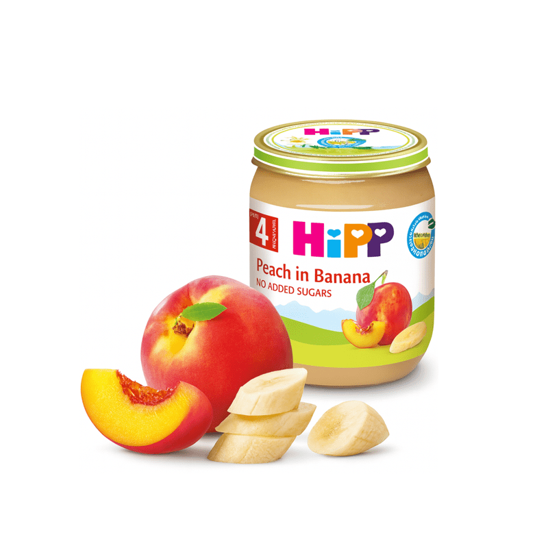 HiPP  – Pjeshkë me Banane 125g
