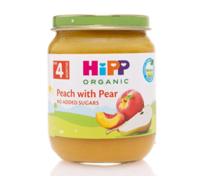 HiPP - Pure BIO me pjeshkë dhe dardhë 125gr