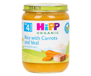 HiPP  – Oriz me Karota & Viç 125g