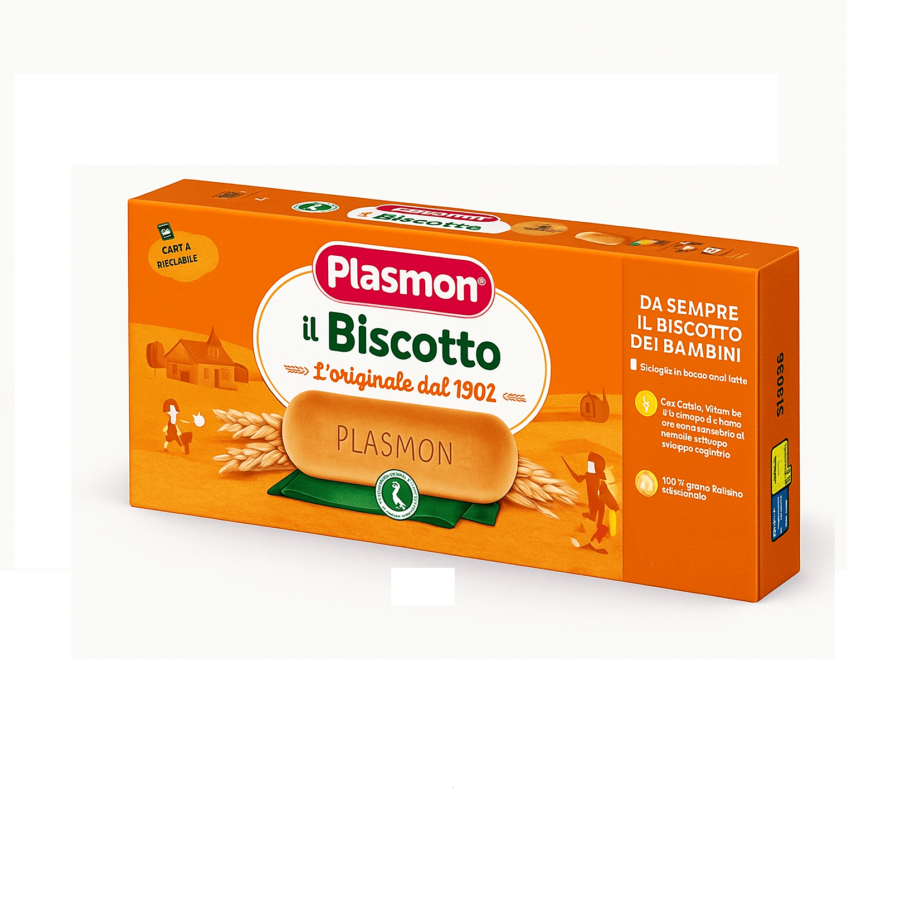 Plasmon Il Biscotto 120g – Biskota për Foshnja