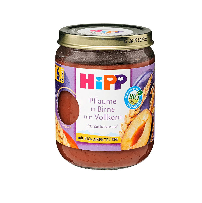 HiPP - Kumbulla & Dardhë me Drithëra 190gr