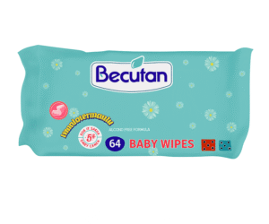 Becutan - Lecka të Lagura me Kamomil 64 copë