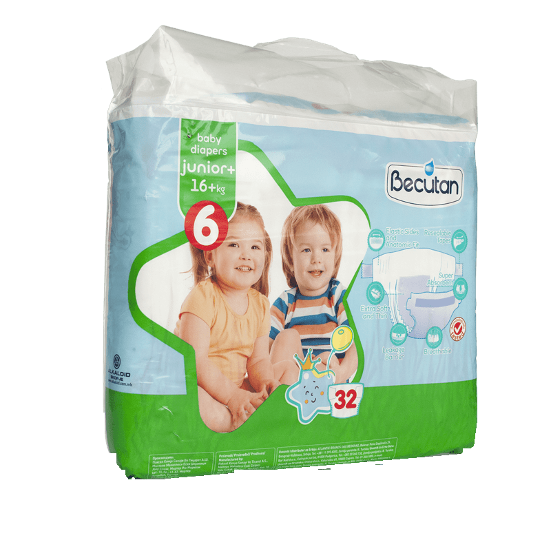 Becutan Pelena nr.6 – mbi 16Kg+ 32copë