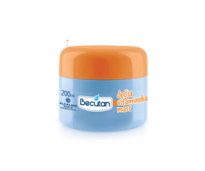 Becutan Baby Cream - me Vitamin A, E dhe D 50ml