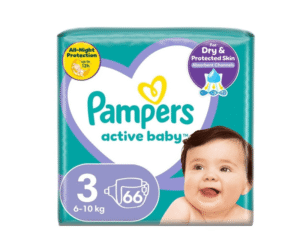 Pampers Active Baby - Nr.3 66copë