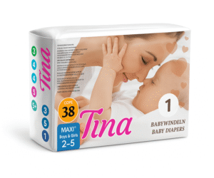 Tina Baby Pelena – Nr.1 2-5Kg