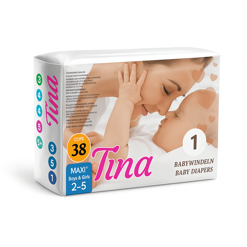 Tina Baby Pelena – Nr.1 2-5Kg