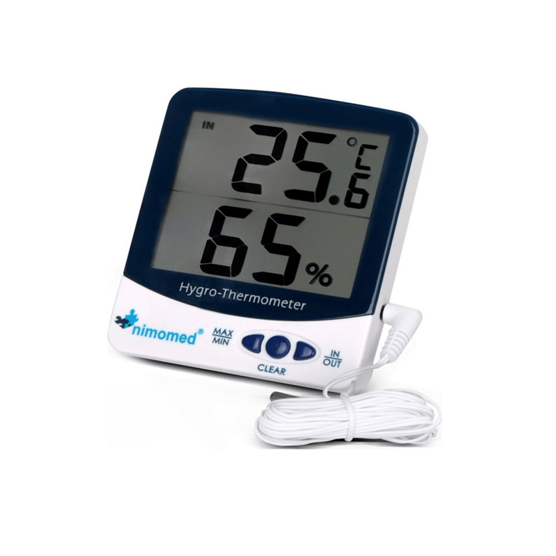 Termometër Digjital - për Matjen e Temperaturës & Lagështisë (IN/OUT)