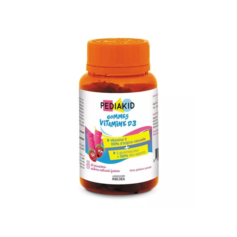 Vitamine D3 Pediakid - 60 Gomes