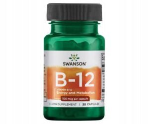 Vitamin B12 500 mcg - Swanson 30Capsula