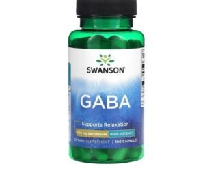GABA 500mg - 100Capsula Swanson